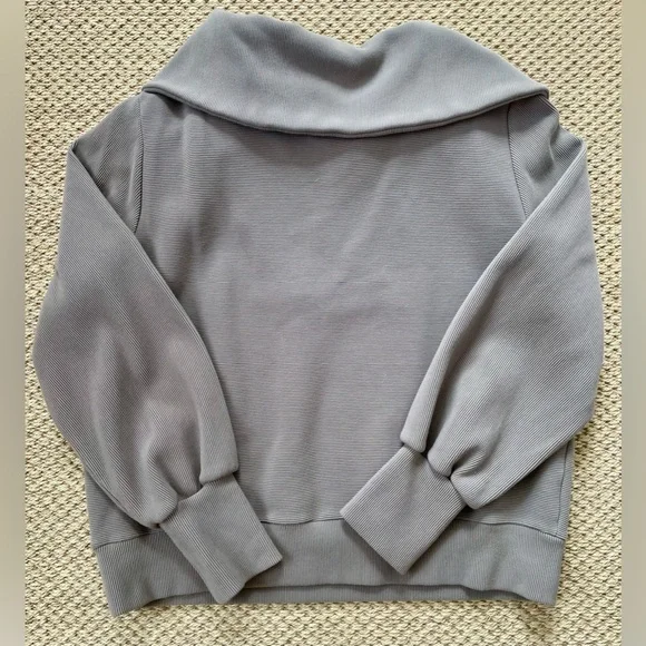 Varley Vine Half Zip Pullover grey size XL extra large - Picture 2 of 6